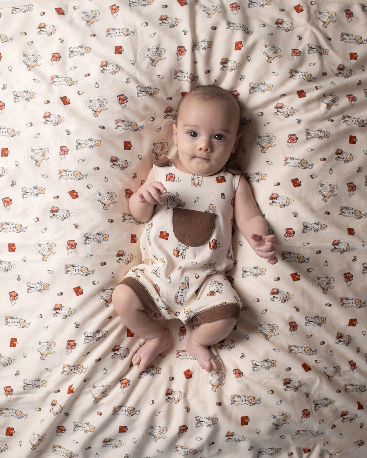 Adventure Paddington™ | Organic Sleeveless Romper - Image 6
