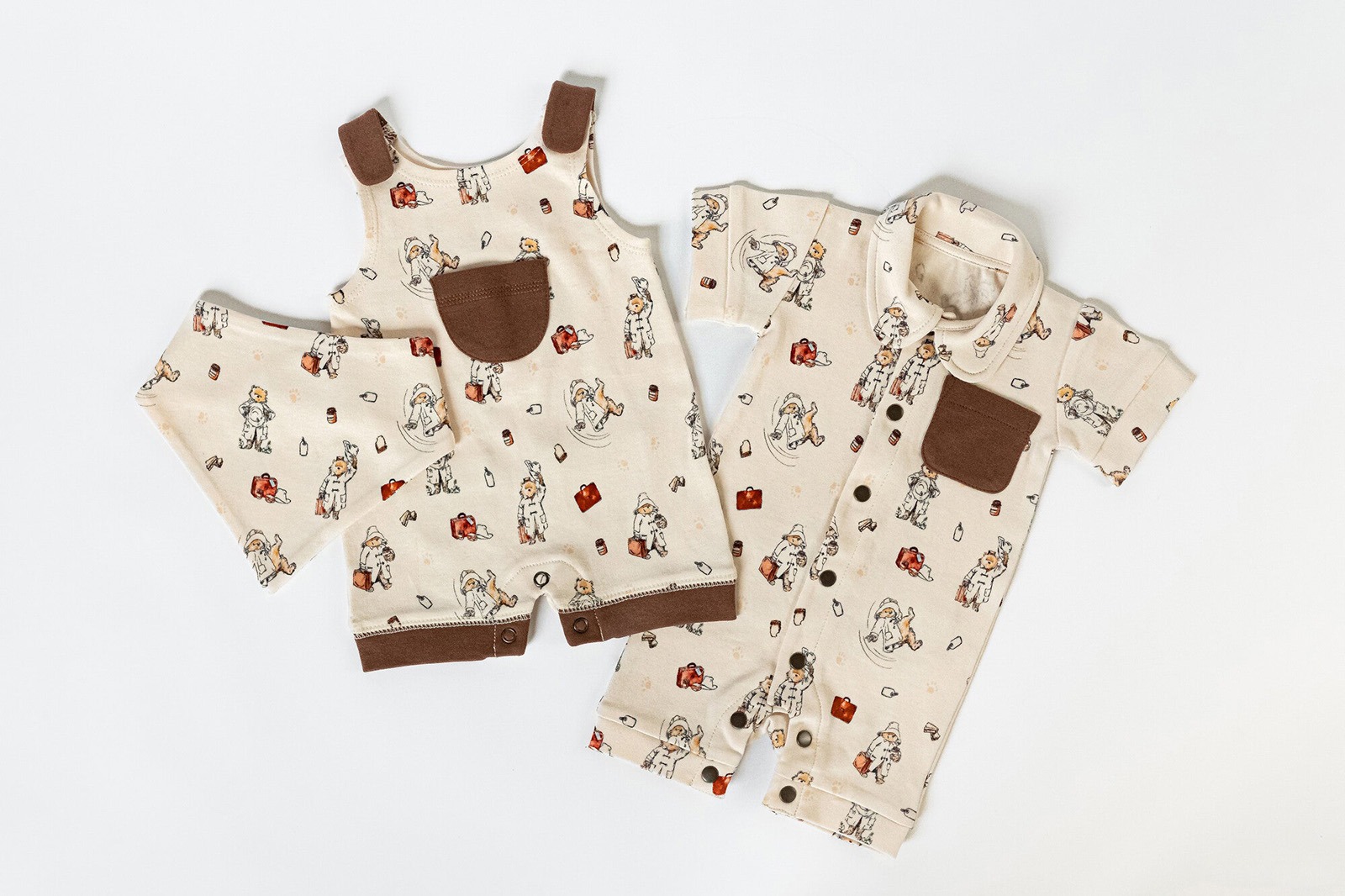 Adventure Paddington™ | Organic Sleeveless Romper - Image 7