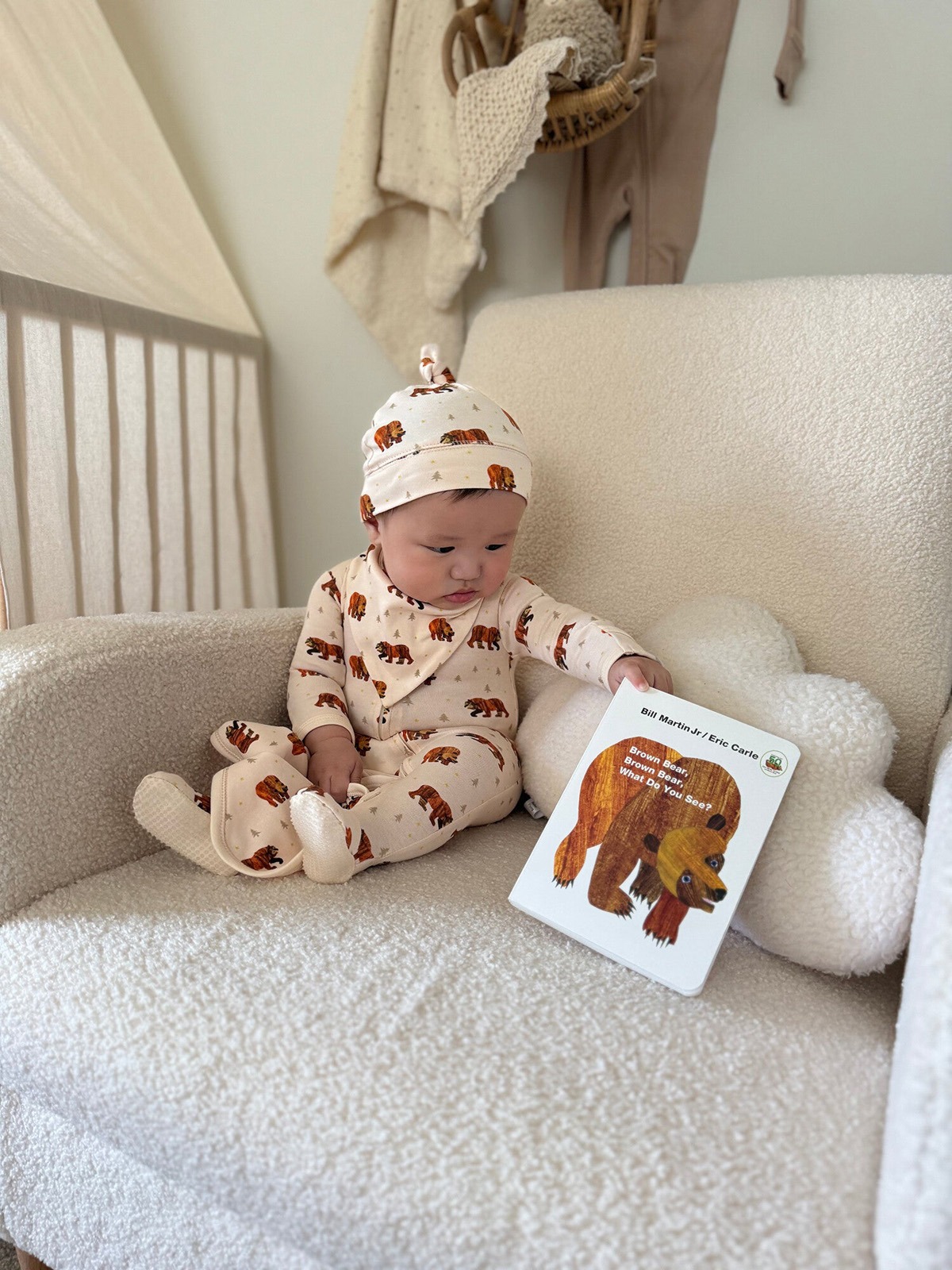 Brown Bear | Organic Knotted Hat - Image 2