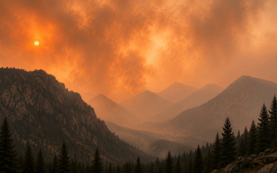 When Wildfire Smoke Rolls Into Estes Park